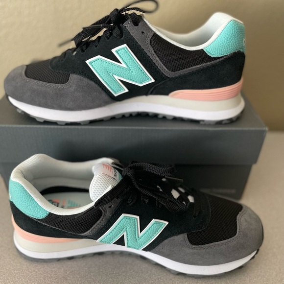 NIB Mens New balance 574 size 9.5 Model ML574UJC “Marble Pack” - Picture 2 of 8